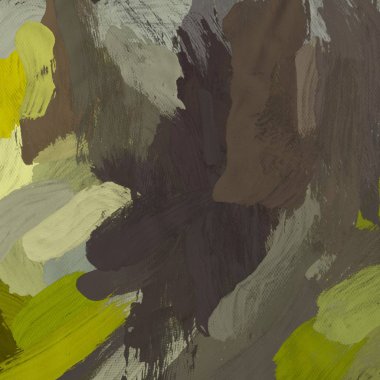 Tuval el yapımı yağlıboya. Renkli doku. Fırça darbeleri.