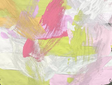 Renkli suluboya resminin soyut arkaplanı