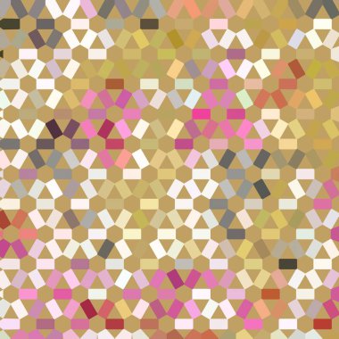 Renk fraktal geometrik soyut desen