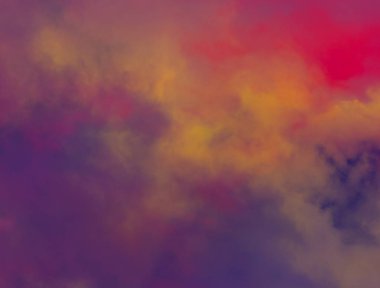 soyut grunge bulutlar, kopya alanı ile renkli arka plan