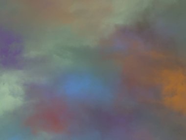 soyut grunge bulutlar, kopya alanı ile renkli arka plan