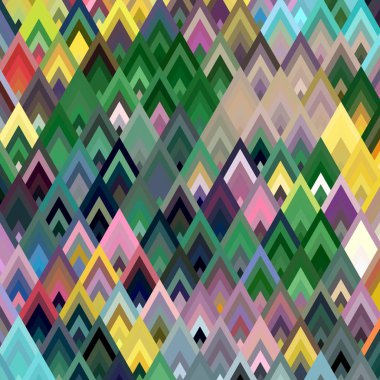 Geometrik desenli soyut doku