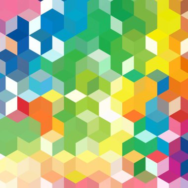 Geometrik desenlerle soyut sanat dokusu