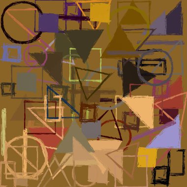 modern soyut geometrik desen arka plan