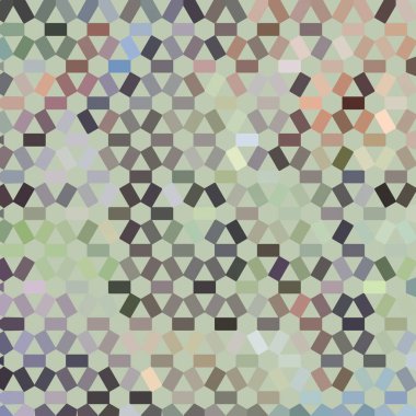 Renk fraktal geometrik soyut desen