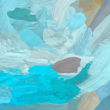 Tuval el yapımı yağlıboya. Renkli doku. Fırça darbeleri. Renkli görüntü. Modern sanat. Çağdaş sanat.