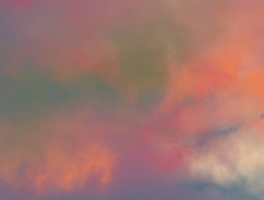 soyut grunge bulutlar, kopya alanı ile renkli arka plan