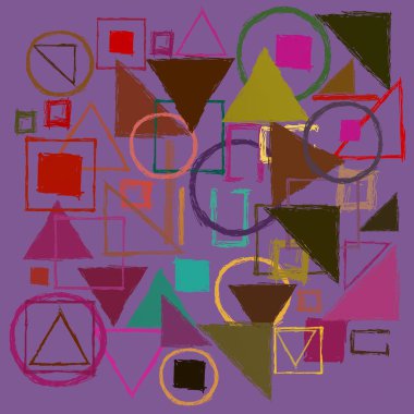 Geometrik desenli soyut arkaplan