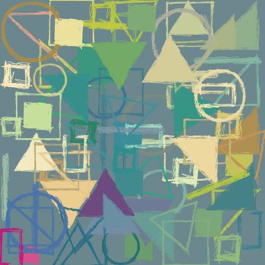 modern soyut geometrik desen arka plan