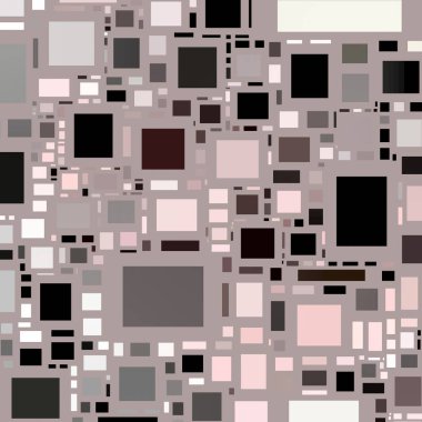 Soyut sanat dokusu. Kareler ile renkli doku. Modern sanat eserleri. Renkli görüntü