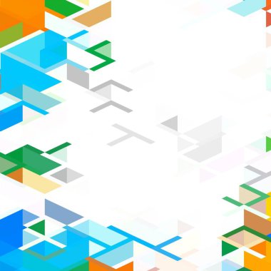 modern soyut geometrik desen arka plan