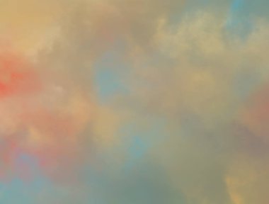 uzay ile renkli gökyüzü arka plan