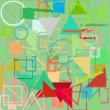 modern soyut geometrik desen arka plan