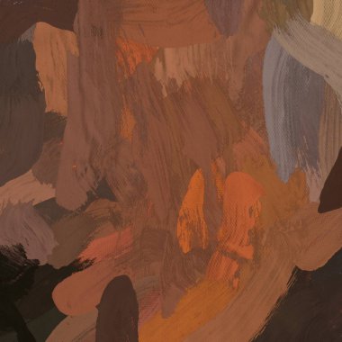 Tuval el yapımı yağlıboya. Renkli doku. Fırça darbeleri. Renkli görüntü. Modern sanat. Çağdaş sanat.