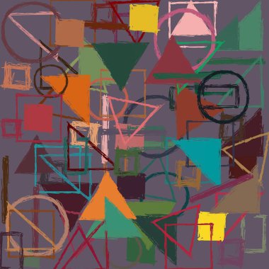 modern soyut geometrik desen arka plan