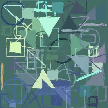 modern soyut geometrik desen arka plan