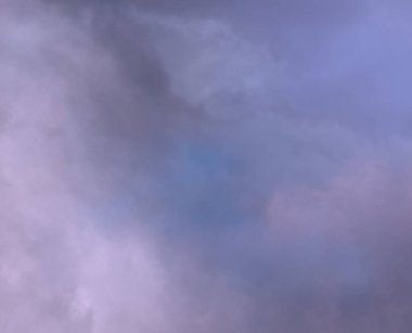 Bulutlu mavi gökyüzü