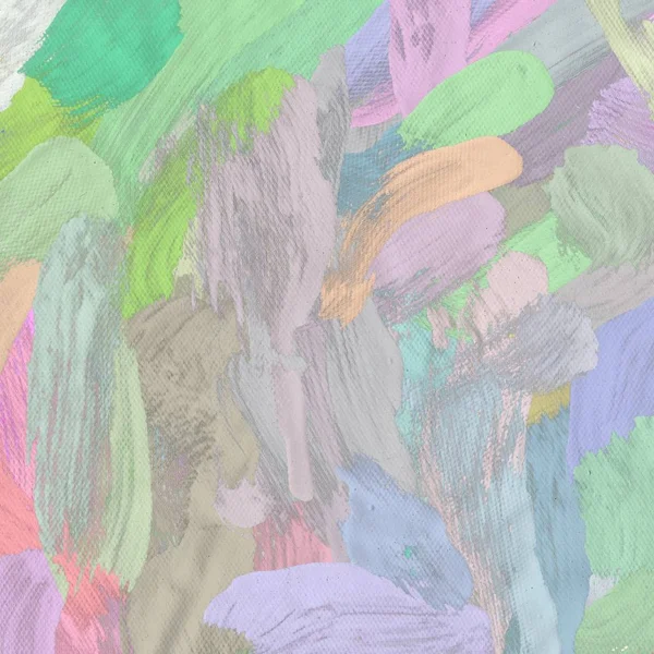 Tuval el yapımı yağlıboya. Renkli doku. Fırça darbeleri. Renkli görüntü. Modern sanat. Çağdaş sanat.