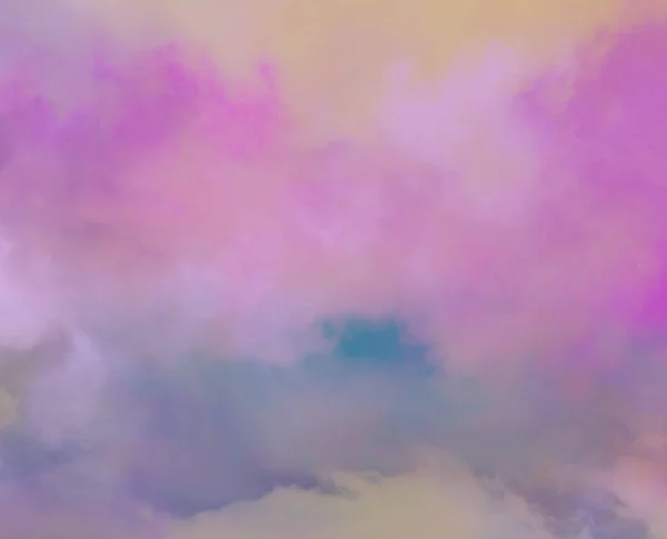 Abstract Grunge Clouds Colorful Background Copy Space — Stock Photo, Image