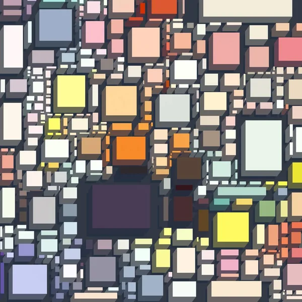 farklı geometrik desenli soyut modern arka plan