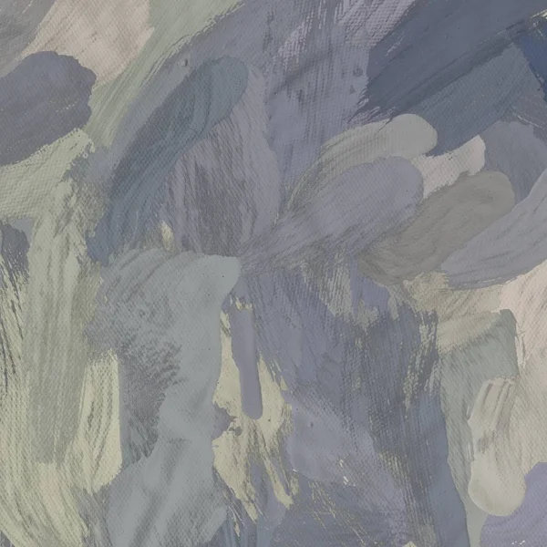 Tuval el yapımı yağlıboya. Renkli doku. Fırça darbeleri.