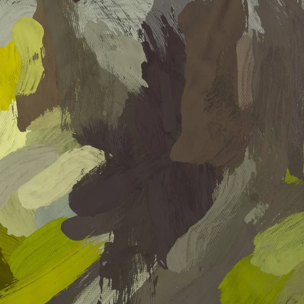 Tuval el yapımı yağlıboya. Renkli doku. Fırça darbeleri.