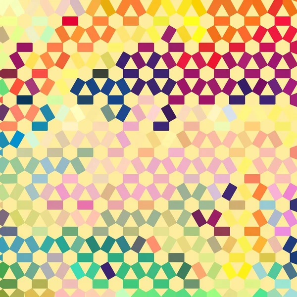 Renk fraktal geometrik soyut desen