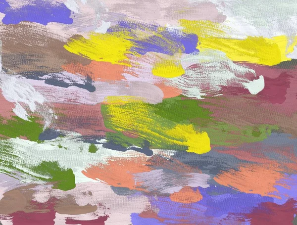 El yapımı tuvale yağlı boya. Soyut sanat dokusu. Renkli doku. Modern sanat eserleri. Yağlı boya darbeleri. Fırça darbeleri. Modern sanat. Çağdaş sanat. Sanatsal tuval.   