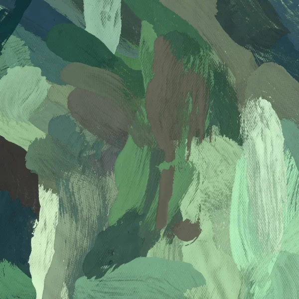 Tuval el yapımı yağlıboya. Renkli doku. Fırça darbeleri.