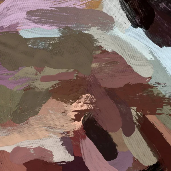 Tuval el yapımı yağlıboya. Renkli doku. Fırça darbeleri. Renkli görüntü. Modern sanat. Çağdaş sanat.