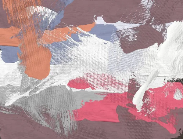 El yapımı tuvale yağlı boya. Soyut sanat dokusu. Renkli doku. Modern sanat eserleri. Yağlı boya darbeleri. Fırça darbeleri. Modern sanat. Çağdaş sanat. Sanatsal tuval.  