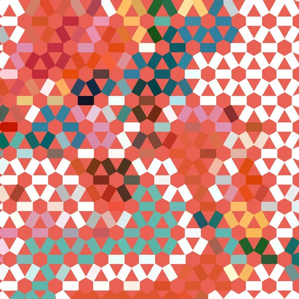 Renk fraktal geometrik soyut desen