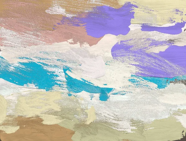 El yapımı tuvale yağlı boya. Soyut sanat dokusu. Renkli doku. Modern sanat eserleri. Yağlı boya darbeleri. Fırça darbeleri. Modern sanat. Çağdaş sanat. Sanatsal tuval.  