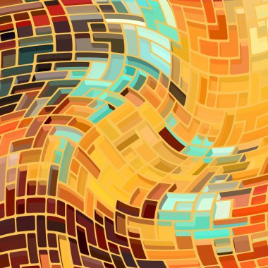 Geometrik desenli soyut doku