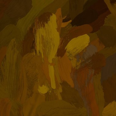 Tuval el yapımı yağlıboya. Renkli doku. Fırça darbeleri.