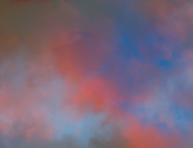 soyut grunge bulutlar, kopya alanı ile renkli arka plan