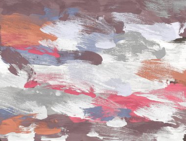 El yapımı tuvale yağlı boya. Soyut sanat dokusu. Renkli doku. Modern sanat eserleri. Yağlı boya darbeleri. Fırça darbeleri. Modern sanat. Çağdaş sanat. Sanatsal tuval.  