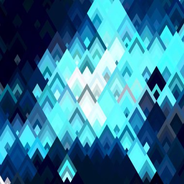 Geometrik desenlerle soyut sanat dokusu