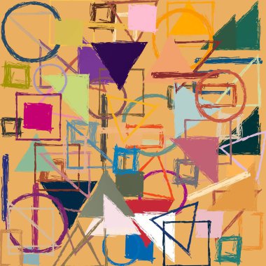 modern soyut geometrik desen arka plan