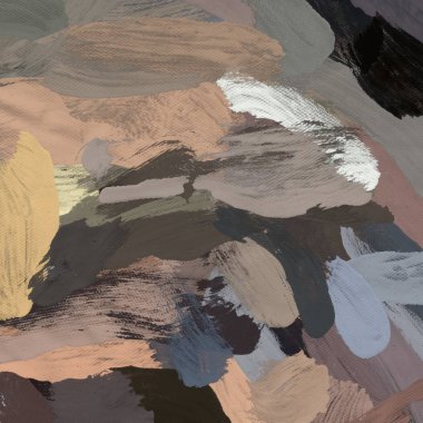 El yapımı tuvale yağlı boya. Soyut sanat dokusu. Renkli doku. Modern sanat eserleri. Yağlı boya darbeleri. Fırça darbeleri. Modern sanat. Çağdaş sanat. Sanatsal tuval.