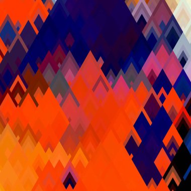 Geometrik desenlerle soyut sanat dokusu