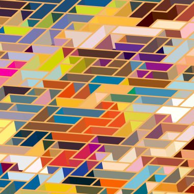 Geometrik desenli soyut arkaplan