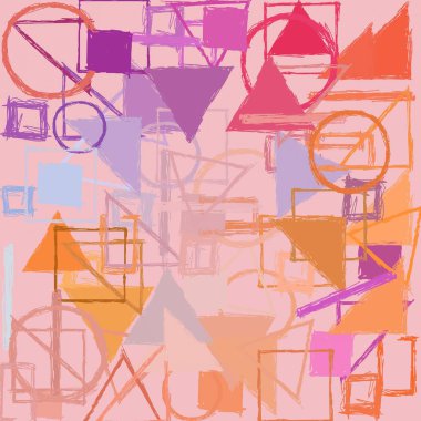 modern soyut geometrik desen arka plan