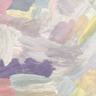 Tuval el yapımı yağlıboya. Renkli doku. Fırça darbeleri. Renkli görüntü. Modern sanat. Çağdaş sanat.