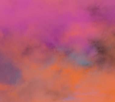 Renkli gökyüzü ile soyut arkaplan