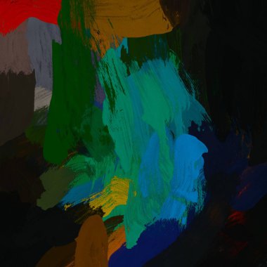 yaratıcı boya fırçasoyut soyut