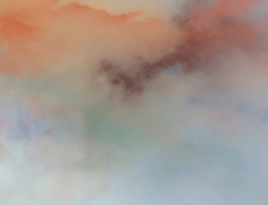 soyut grunge bulutlar, kopya alanı ile renkli arka plan