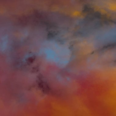 soyut grunge bulutlar, kopya alanı ile renkli arka plan