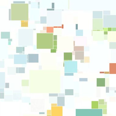 Soyut sanat dokusu. Kareler ile renkli doku. Modern sanat eserleri. Renkli görüntü