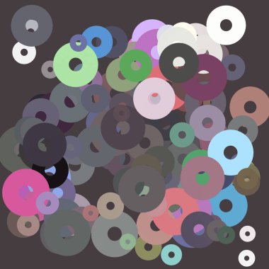 sevimli çiçekler ile soyut arka plan